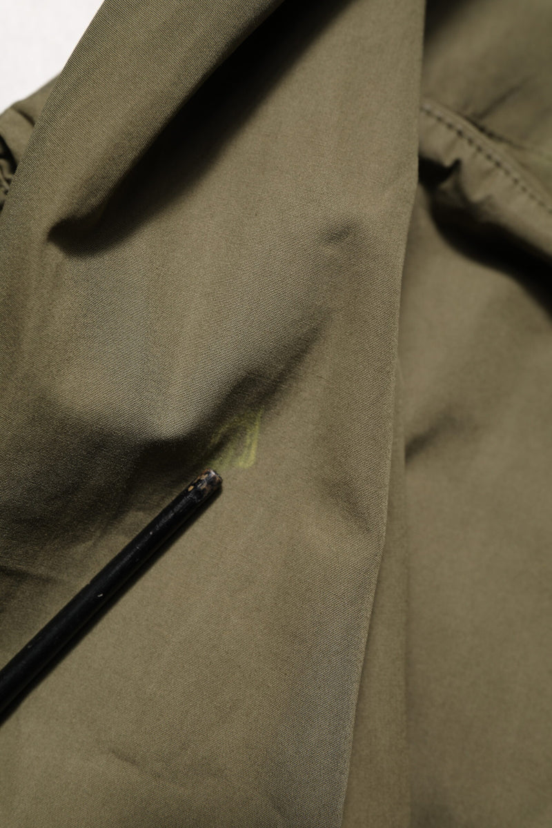 Chemise à manches longues et col boutonné vert armée de Dolce &amp; Gabbana