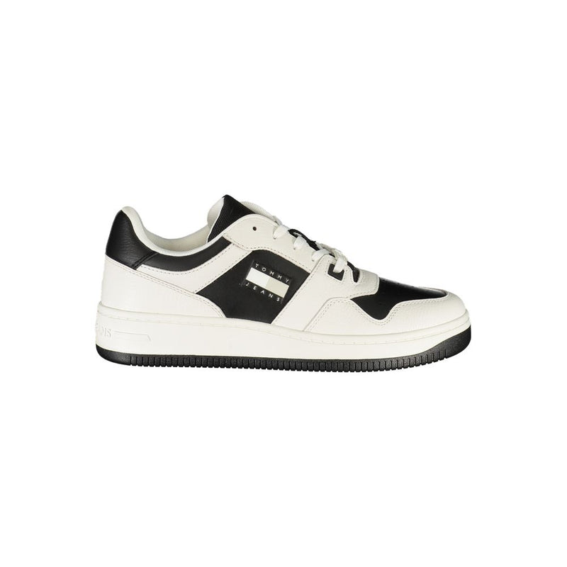 Tommy Hilfiger White Leather Men's Sneaker - Stylish Athletic Footwear