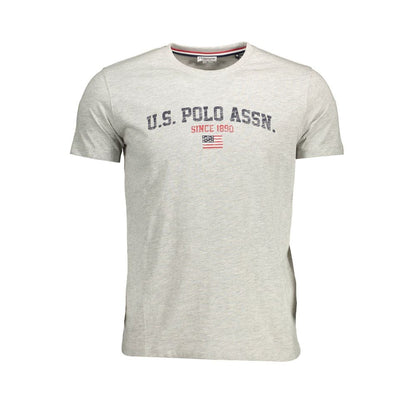 T-shirt homme en coton marron US POLO ASSN.