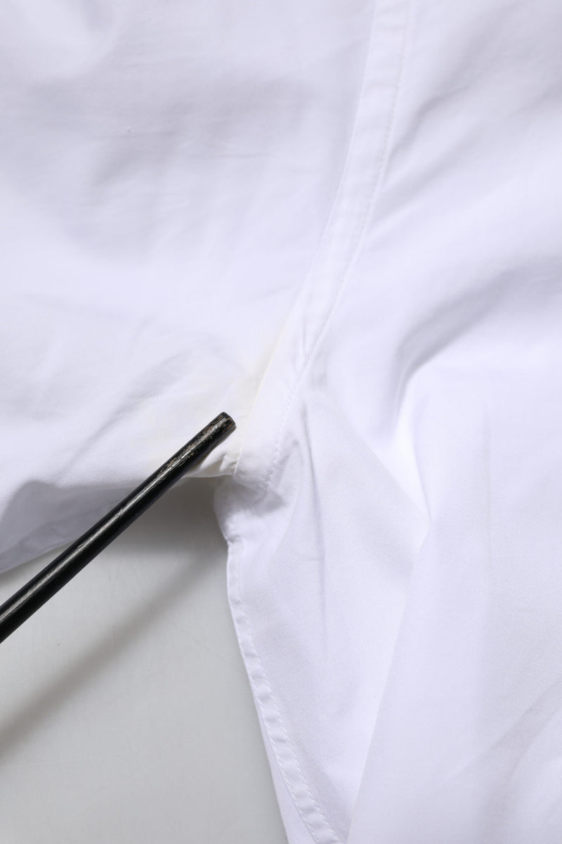 Chemise de ville homme en coton blanc à manches longues, dorée, Dolce &amp; Gabbana
