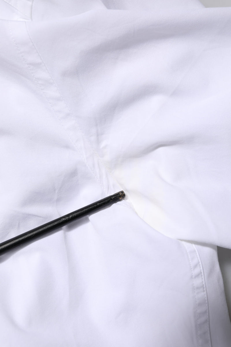 Chemise de ville homme en coton blanc à manches longues, dorée, Dolce &amp; Gabbana