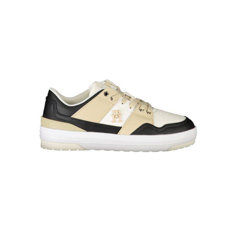 Tommy Hilfiger White Leather Women Sneaker - Chic & Comfortable