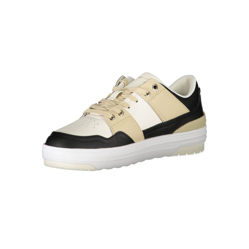 Tommy Hilfiger White Leather Women Sneaker - Chic & Comfortable