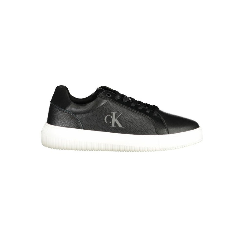 Calvin Klein Black Polyethylene Men Sneaker - Stylish Comfort