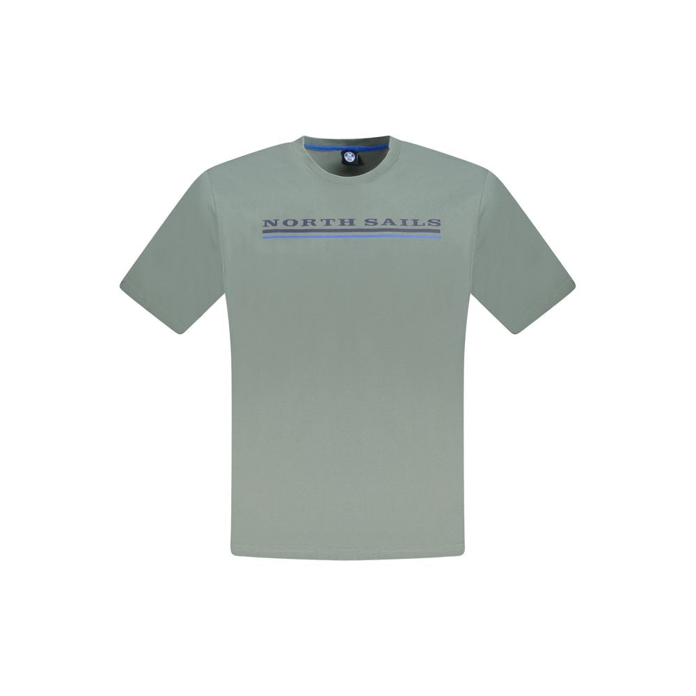 T-shirt homme en coton vert North Sails