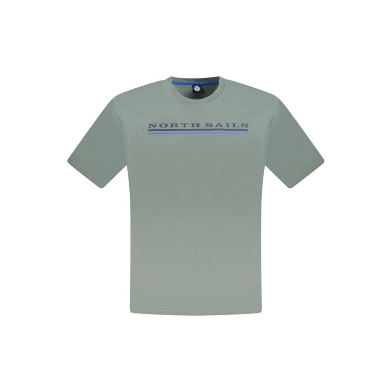 T-shirt homme en coton vert North Sails