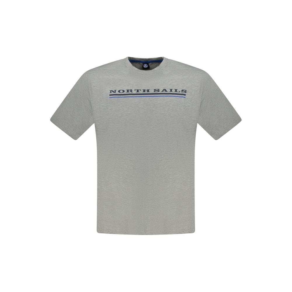 T-shirt homme en coton marron North Sails