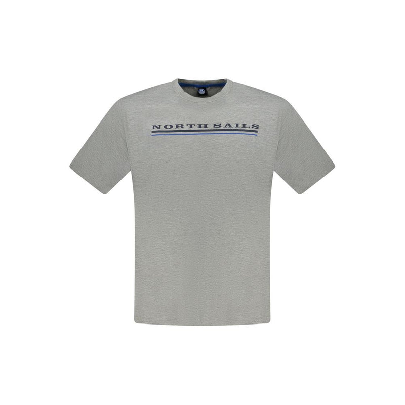 T-shirt homme en coton marron North Sails