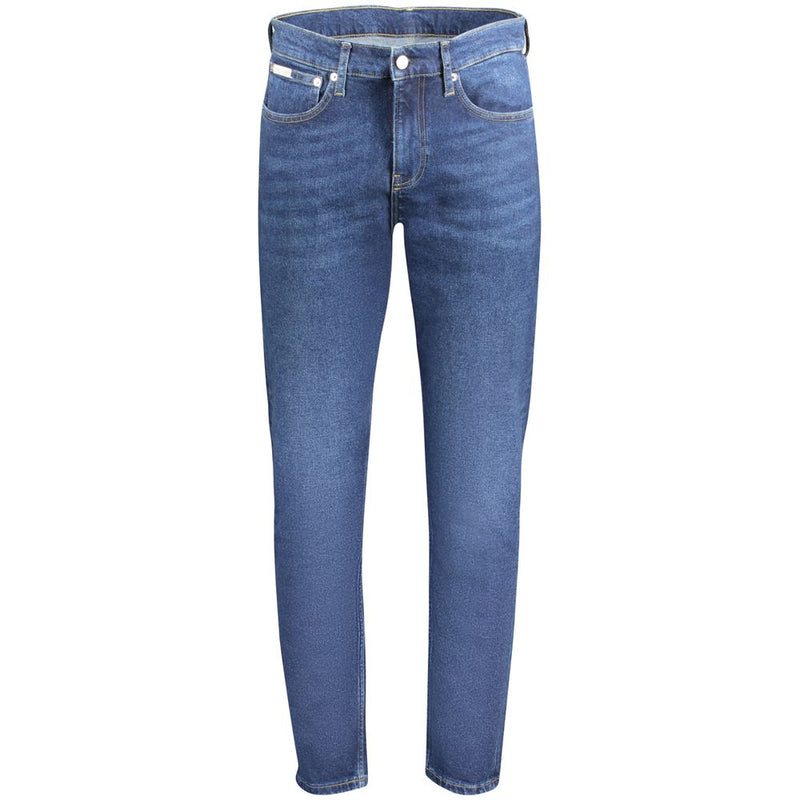 Jean en coton bleu Calvin Klein pour homme