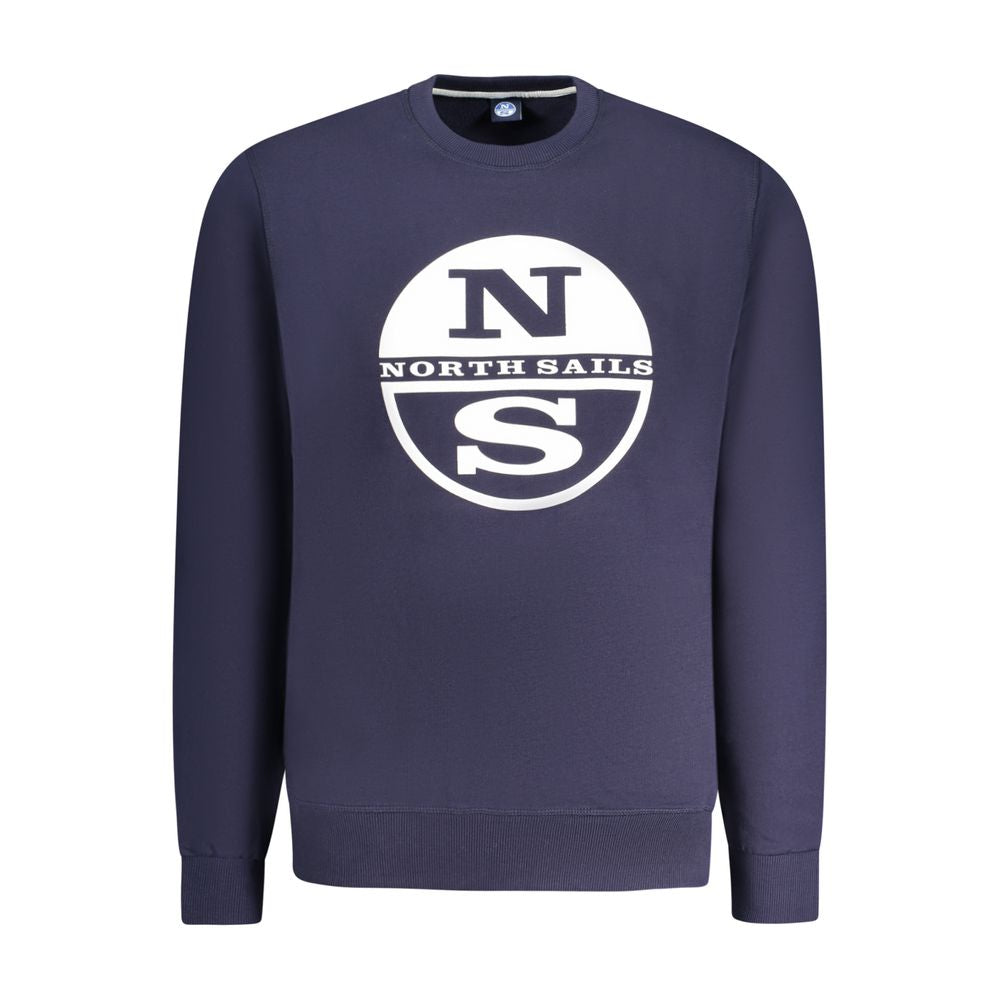 Sweat-shirt North Sails bleu en coton pour homme
