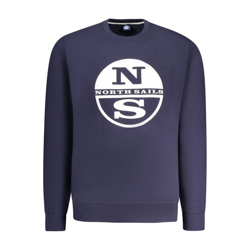North Sails Blauwe Katoenen Heren Sweatshirt