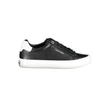 Calvin Klein Black Leather Women Sneaker - Élégance et Durabilité