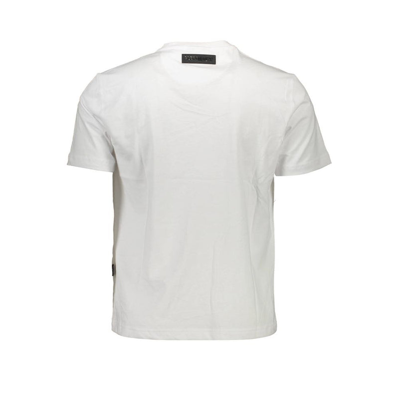 Plein Sport wit katoenen heren T-shirt
