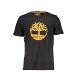 T-shirt en coton noir Timberland