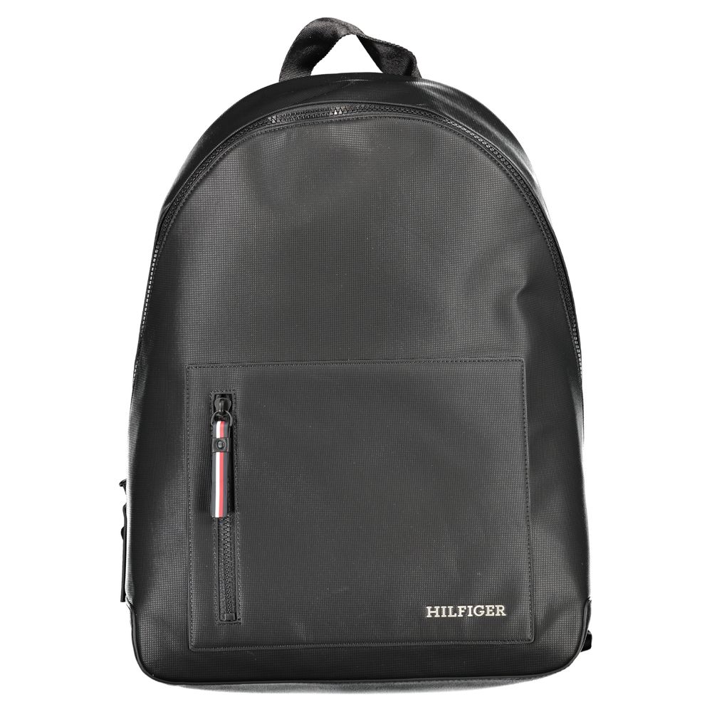 Sac à dos en polyester noir Tommy Hilfiger