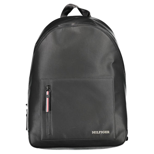 Tommy Hilfiger Zwarte Polyester Rugzak