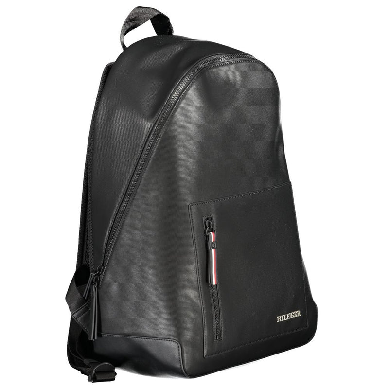 Tommy Hilfiger Zwarte Polyester Rugzak
