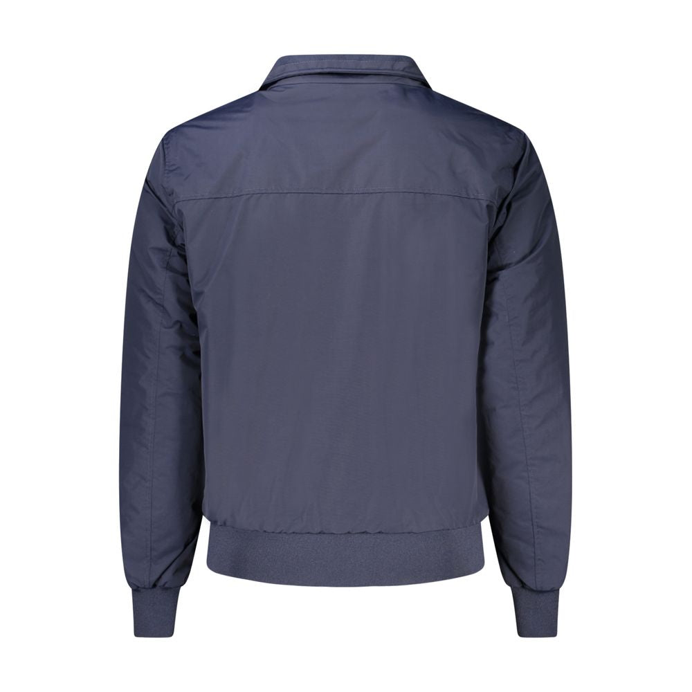North Sails Blue Polyamide Men Jacket - Sustainable Style