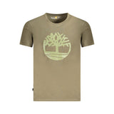 T-shirt en coton vert Timberland
