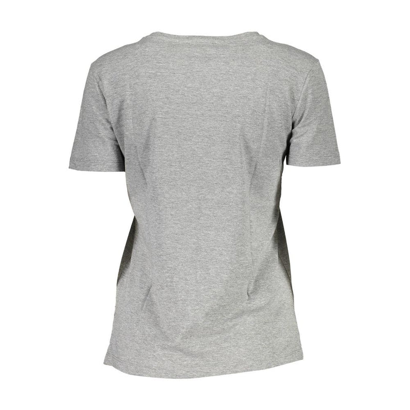 Guess Jeans Gray Cotton Women T-Shirt - Stylish & Comfortable