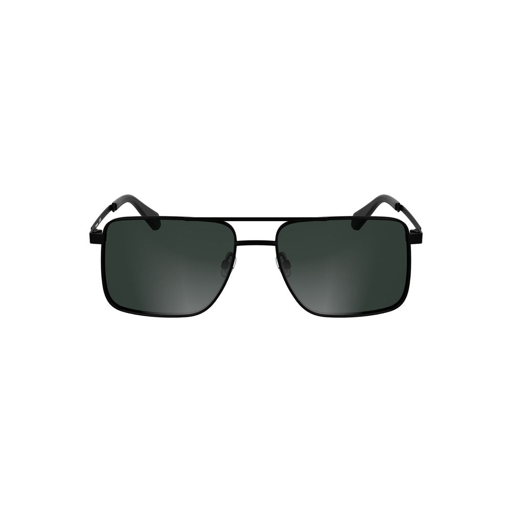 Lunettes de soleil Calvin Klein Black Metal pour homme