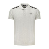 Polo en coton gris Cavalli Class