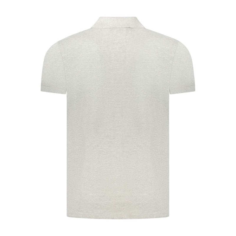 Cavalli Class Poloshirt van katoen in grijs