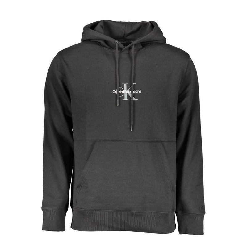 Pull en coton noir pour homme Calvin Klein