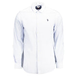 Chemise homme en coton bleu clair US POLO ASSN.