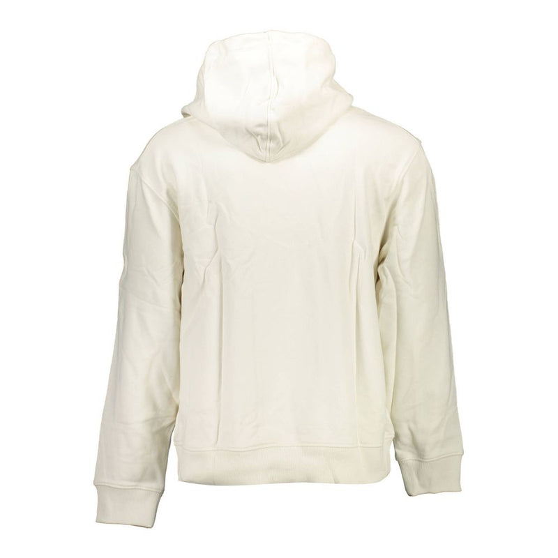Pull en coton blanc Calvin Klein pour homme