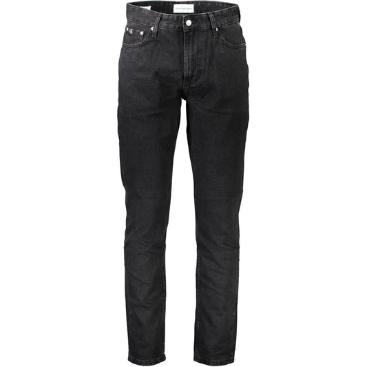 Calvin Klein zwarte katoenen jeans & broek