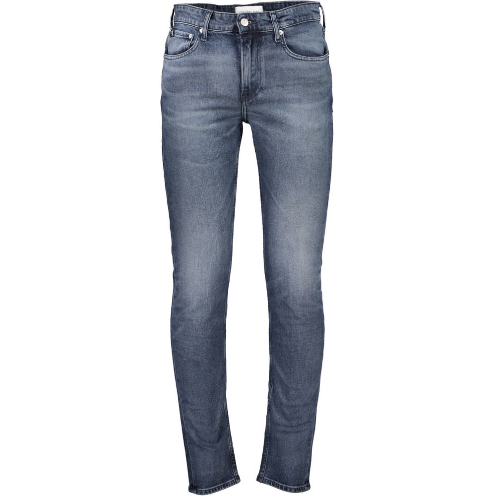 Jeans en coton bleu Calvin Klein pour homme