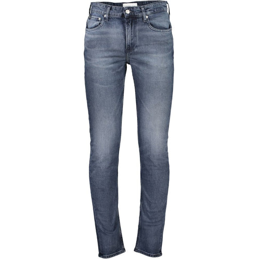 Calvin Klein blauwe katoenen jeans & broek