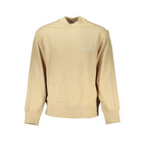 Pull en coton beige Calvin Klein pour homme