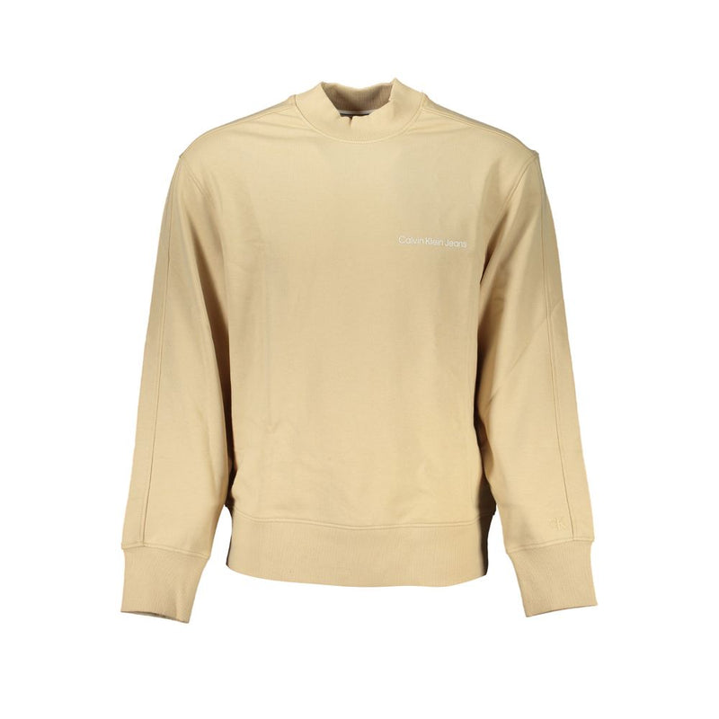 Pull en coton beige Calvin Klein pour homme