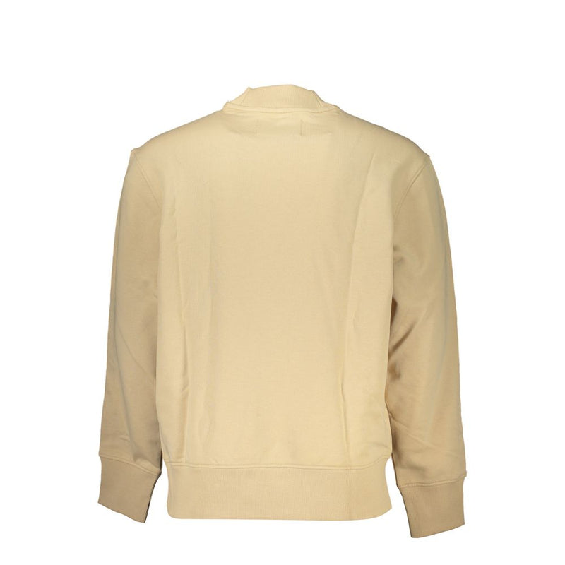 Pull en coton beige Calvin Klein pour homme