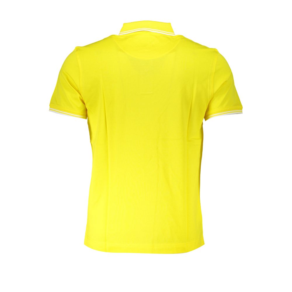 Polo en coton jaune élégant de Harmont &amp; Blaine avec détails contrastés