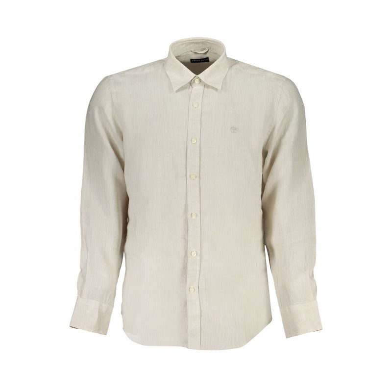 North Sails linnen overhemd in beige