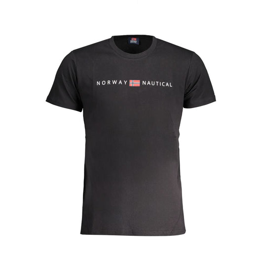 T-shirt en coton noir, Norvège 1963