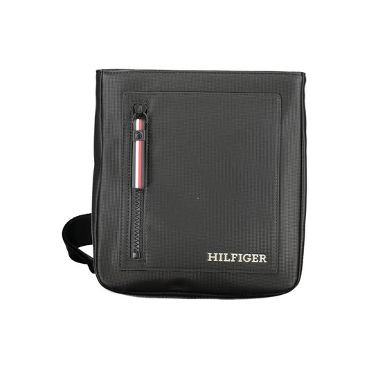 Tommy Hilfiger Zwarte Polyethyleen Schoudertas