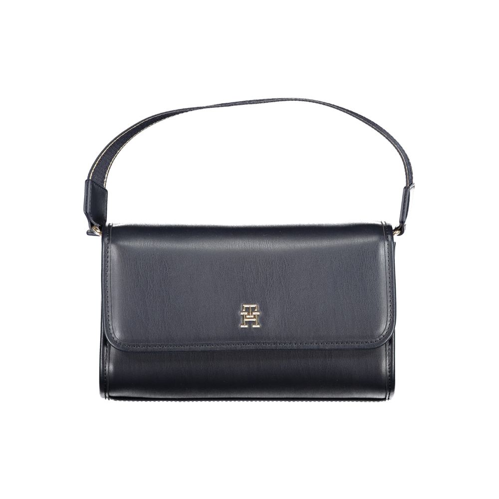 Tommy Hilfiger Blue Polyethylene Handbag for Women - Stylish & Durable