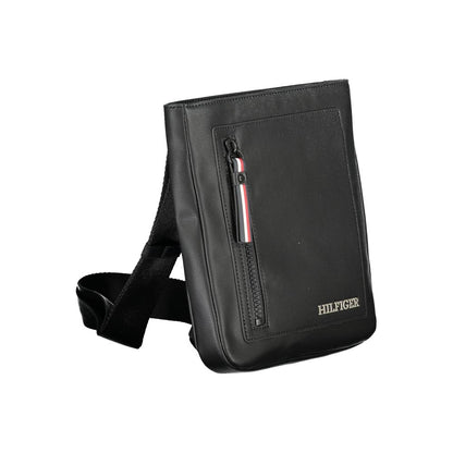 Tommy Hilfiger Zwarte Polyethyleen Schoudertas