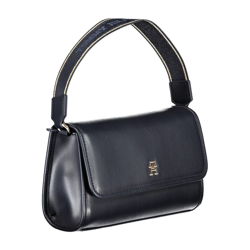 Tommy Hilfiger Sac à main en polyéthylène bleu pour femmes - Élégant et durable
