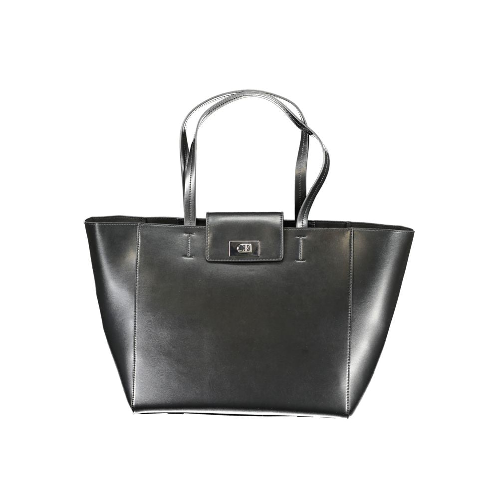 Calvin Klein Black Recycled Polyester Handbag for Women