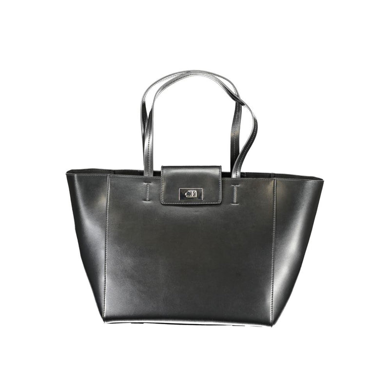 Calvin Klein Black Recycled Polyester Handbag for Women