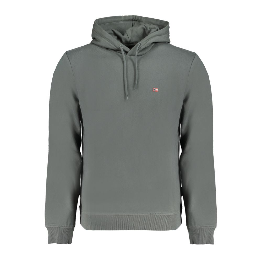 Pull en coton vert Napapijri pour homme