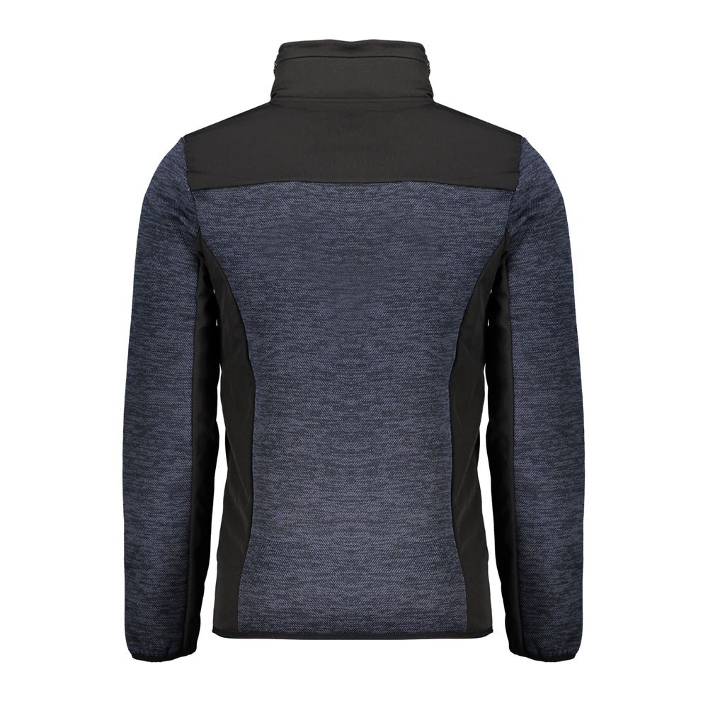 Veste de sport masculine en polyester bleu, Norvège 1963