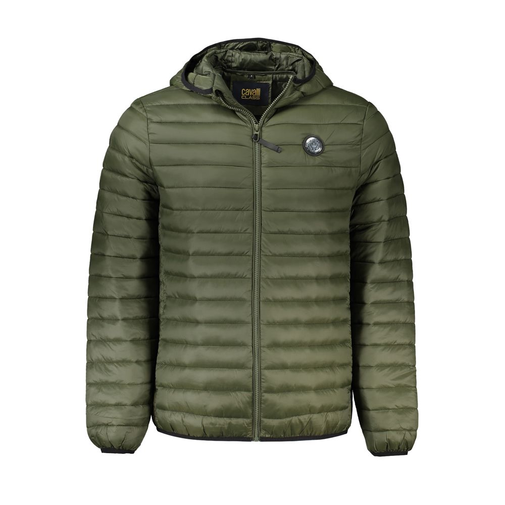 Veste homme Cavalli Class en polyamide verte