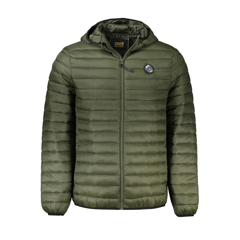 Veste homme Cavalli Class en polyamide verte