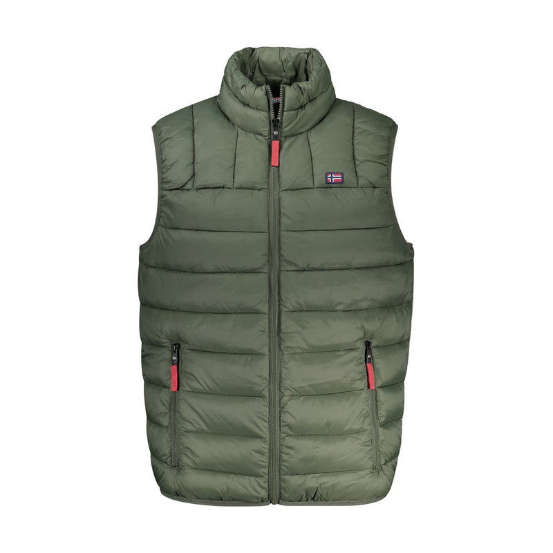 Noorwegen 1963 Groen Polyamide Herenjack
